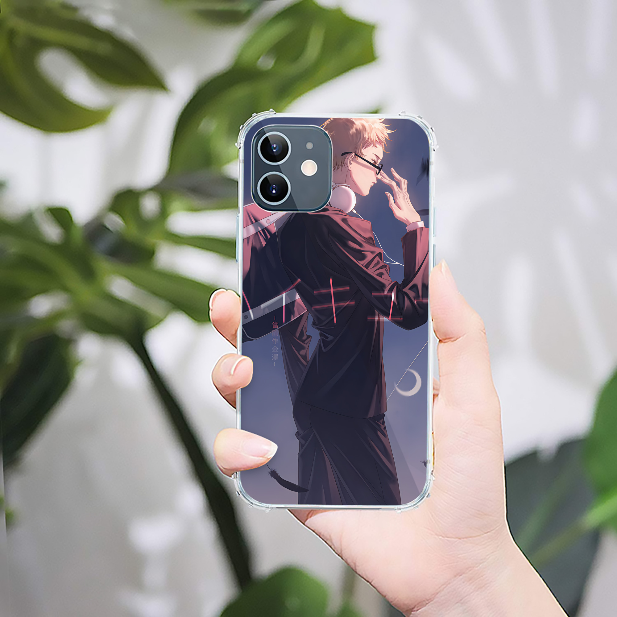 （画像用） ハイキュー!! Haikyu!! 【iPhone 12シリーズ対応】透明スマホケース（クリアソフトケース）